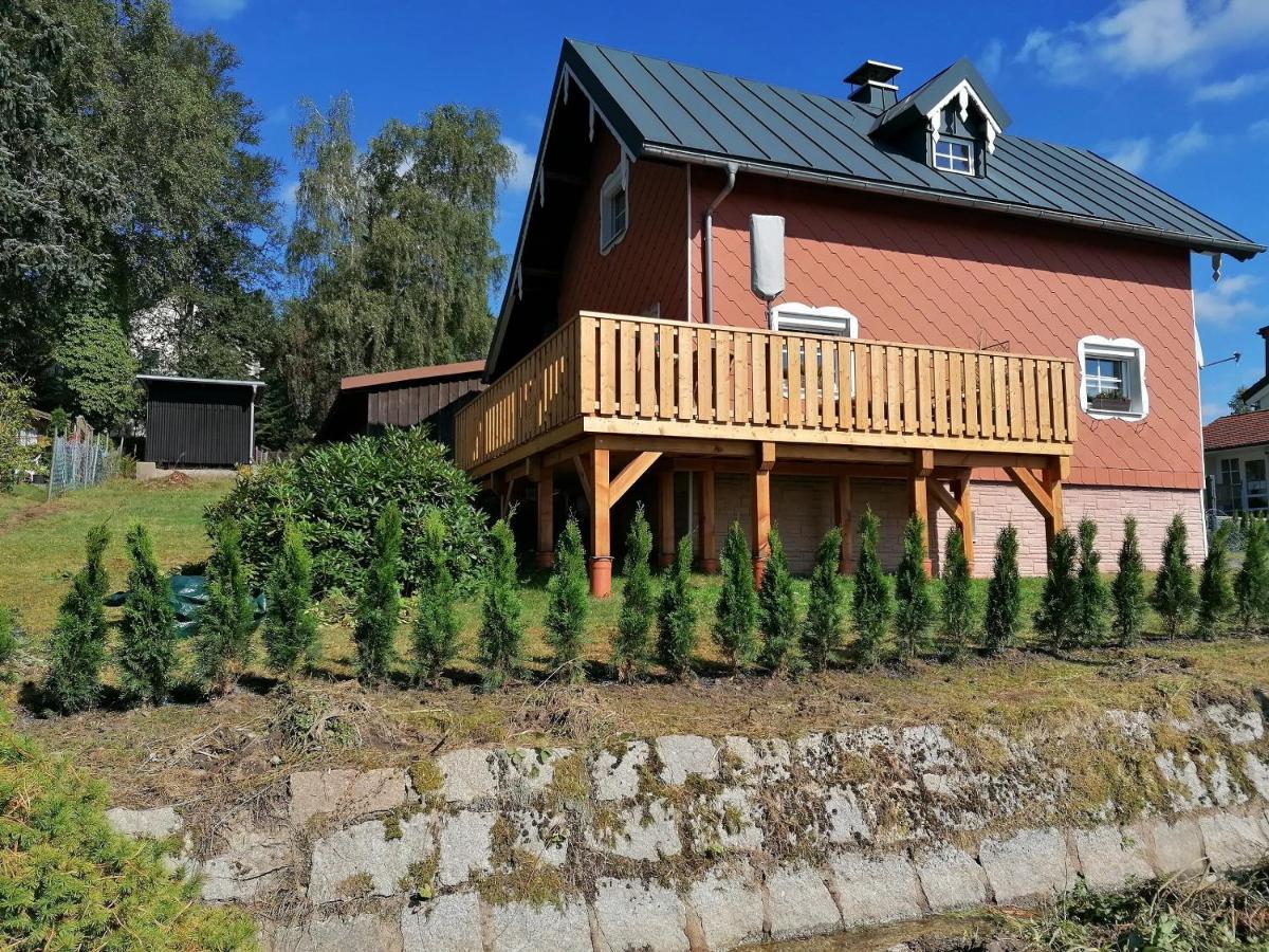 Fichtelfeeling Villa Fichtelberg Buitenkant foto